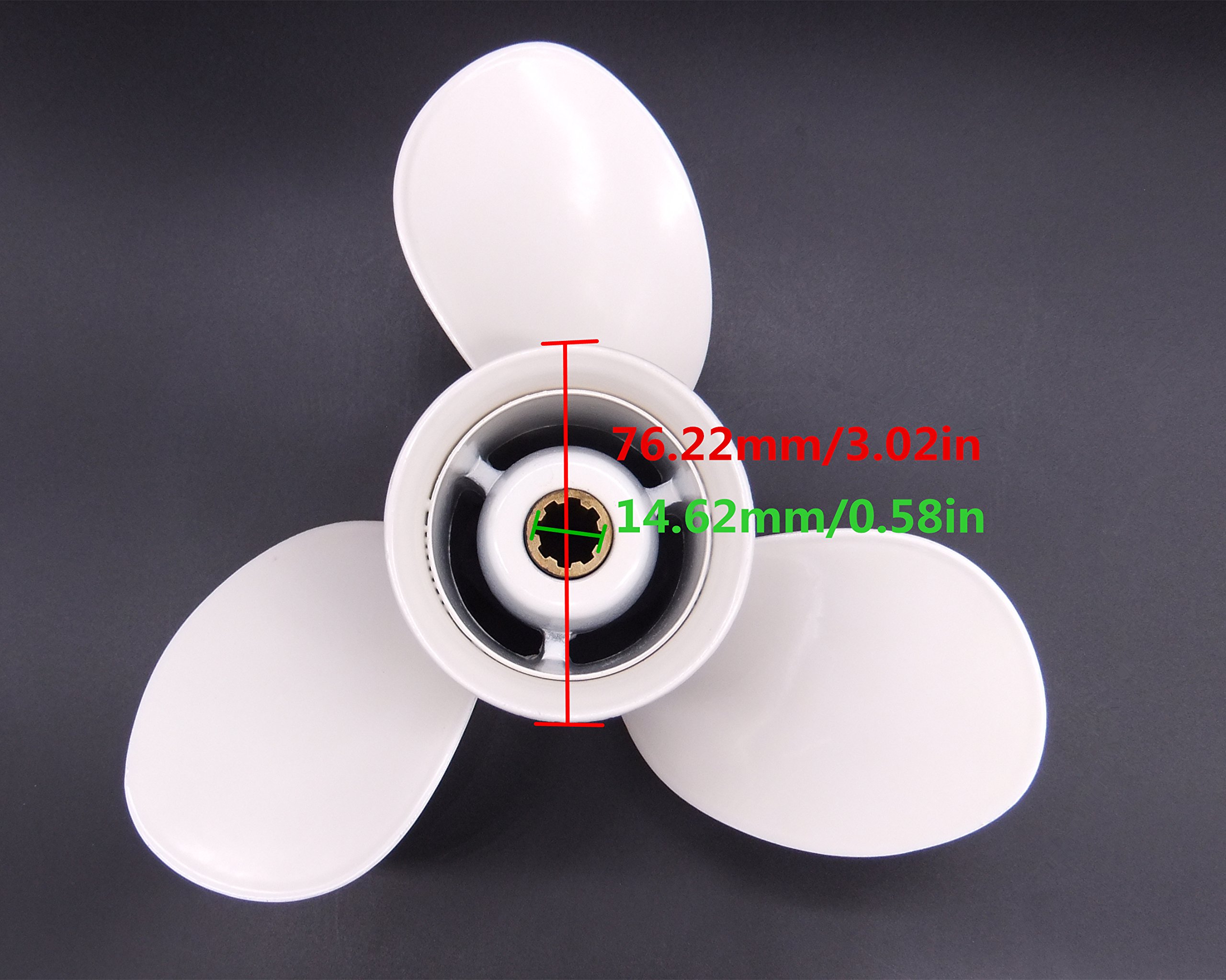 Amazon.com: SouthMarine Boat Engine 9 1/4x11-J 63V-45943-10 63V